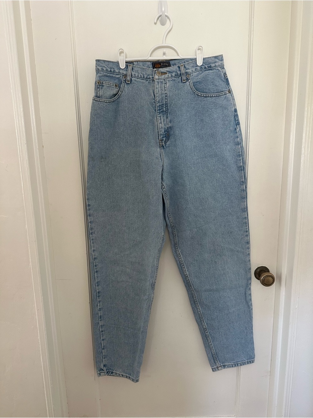 Vintage Route 66 Women's Light Wash Boyfriend Jeans